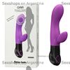 VIbrador con estimulador de clitoris 2 motores